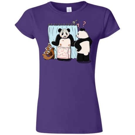 T-Shirts Purple / S Panda Infidelity Junior Slimmer-Fit T-Shirt