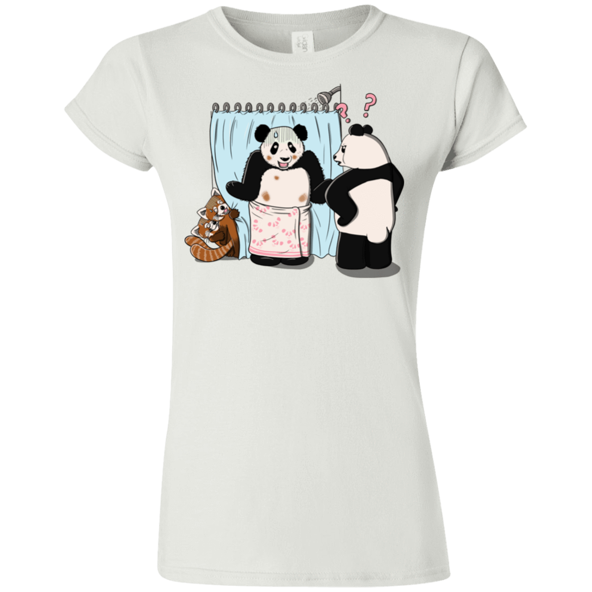 T-Shirts White / S Panda Infidelity Junior Slimmer-Fit T-Shirt