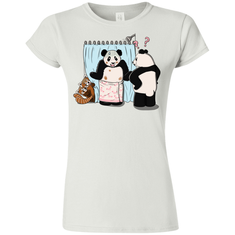 T-Shirts White / S Panda Infidelity Junior Slimmer-Fit T-Shirt