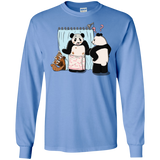 T-Shirts Carolina Blue / S Panda Infidelity Men's Long Sleeve T-Shirt