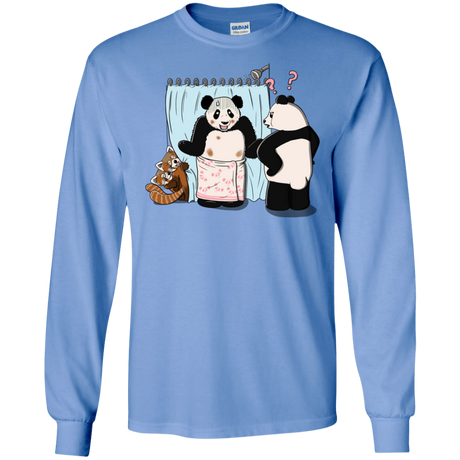 T-Shirts Carolina Blue / S Panda Infidelity Men's Long Sleeve T-Shirt