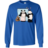 T-Shirts Royal / S Panda Infidelity Men's Long Sleeve T-Shirt