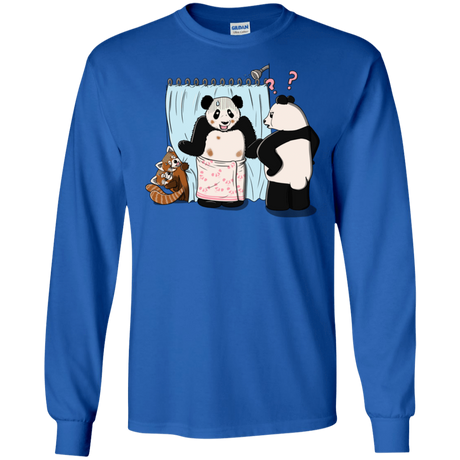 T-Shirts Royal / S Panda Infidelity Men's Long Sleeve T-Shirt