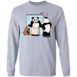 T-Shirts Sport Grey / S Panda Infidelity Men's Long Sleeve T-Shirt