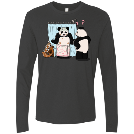T-Shirts Heavy Metal / S Panda Infidelity Men's Premium Long Sleeve