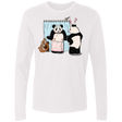 T-Shirts White / S Panda Infidelity Men's Premium Long Sleeve