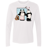 T-Shirts White / S Panda Infidelity Men's Premium Long Sleeve