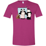 T-Shirts Antique Heliconia / S Panda Infidelity Men's Semi-Fitted Softstyle