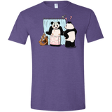 T-Shirts Heather Purple / S Panda Infidelity Men's Semi-Fitted Softstyle