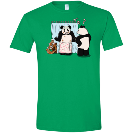T-Shirts Irish Green / S Panda Infidelity Men's Semi-Fitted Softstyle