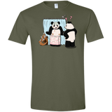 T-Shirts Military Green / S Panda Infidelity Men's Semi-Fitted Softstyle