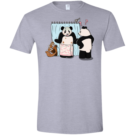 T-Shirts Sport Grey / X-Small Panda Infidelity Men's Semi-Fitted Softstyle