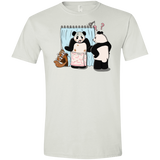T-Shirts White / X-Small Panda Infidelity Men's Semi-Fitted Softstyle