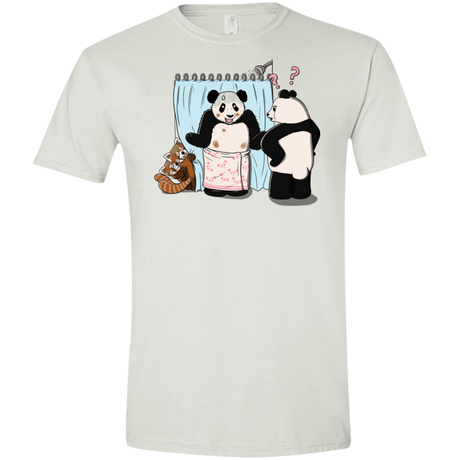 T-Shirts White / X-Small Panda Infidelity Men's Semi-Fitted Softstyle