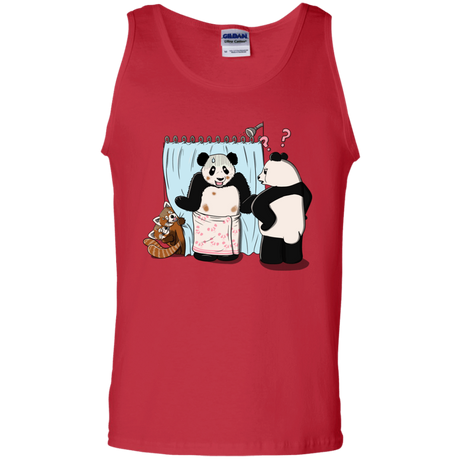 T-Shirts Red / S Panda Infidelity Men's Tank Top