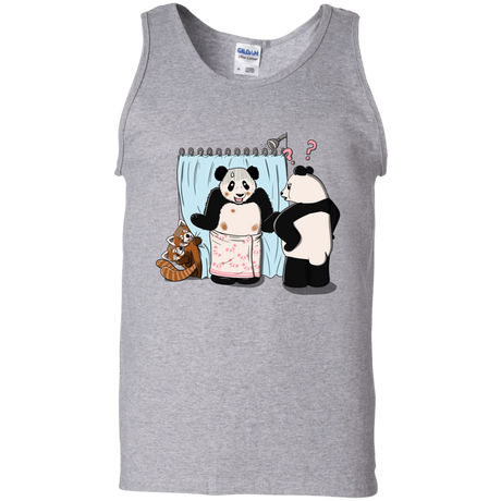 T-Shirts Sport Grey / S Panda Infidelity Men's Tank Top