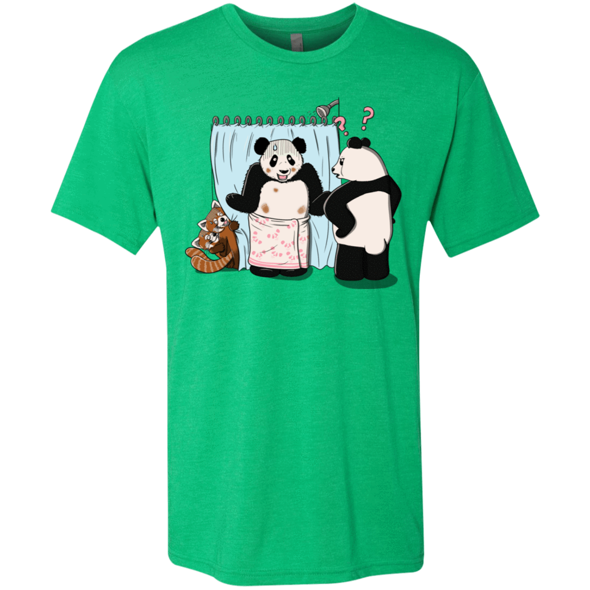 T-Shirts Envy / S Panda Infidelity Men's Triblend T-Shirt