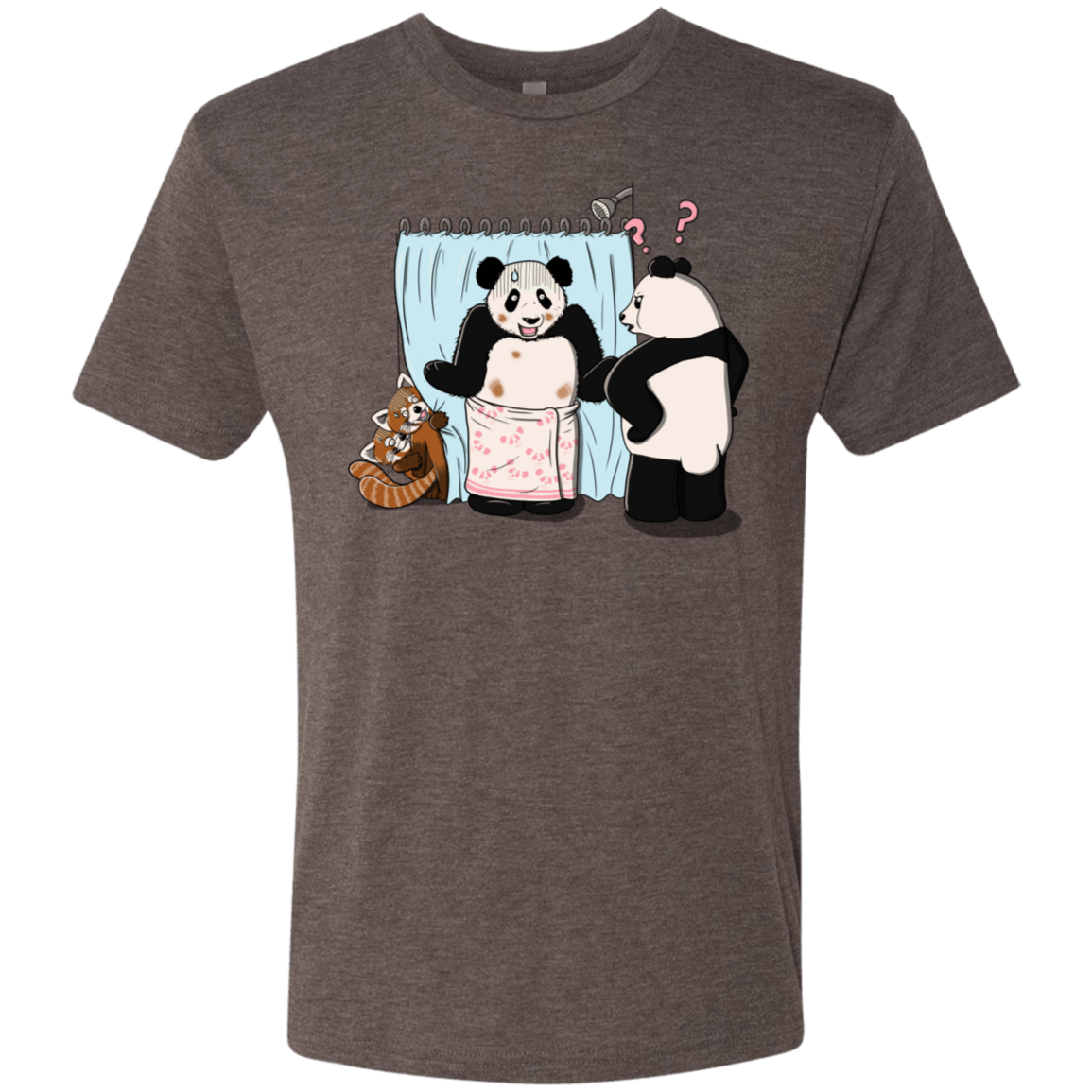 T-Shirts Macchiato / S Panda Infidelity Men's Triblend T-Shirt