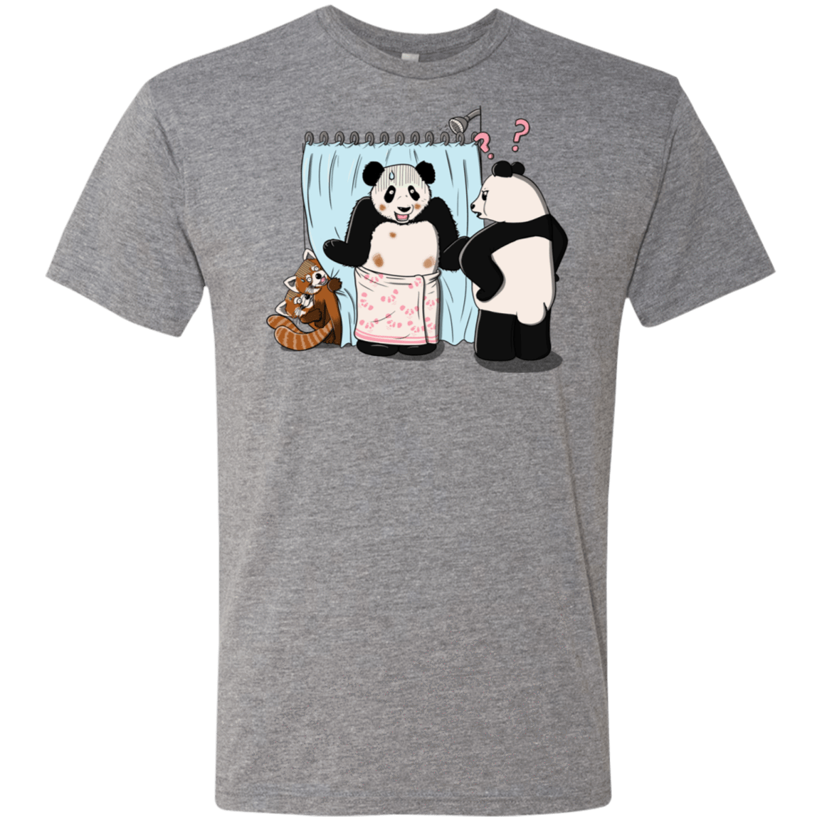 T-Shirts Premium Heather / S Panda Infidelity Men's Triblend T-Shirt