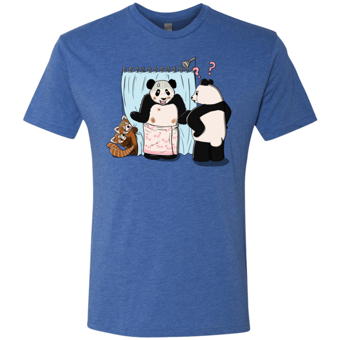 T-Shirts Vintage Royal / S Panda Infidelity Men's Triblend T-Shirt