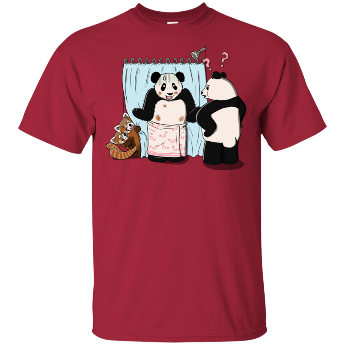 T-Shirts Cardinal / S Panda Infidelity T-Shirt