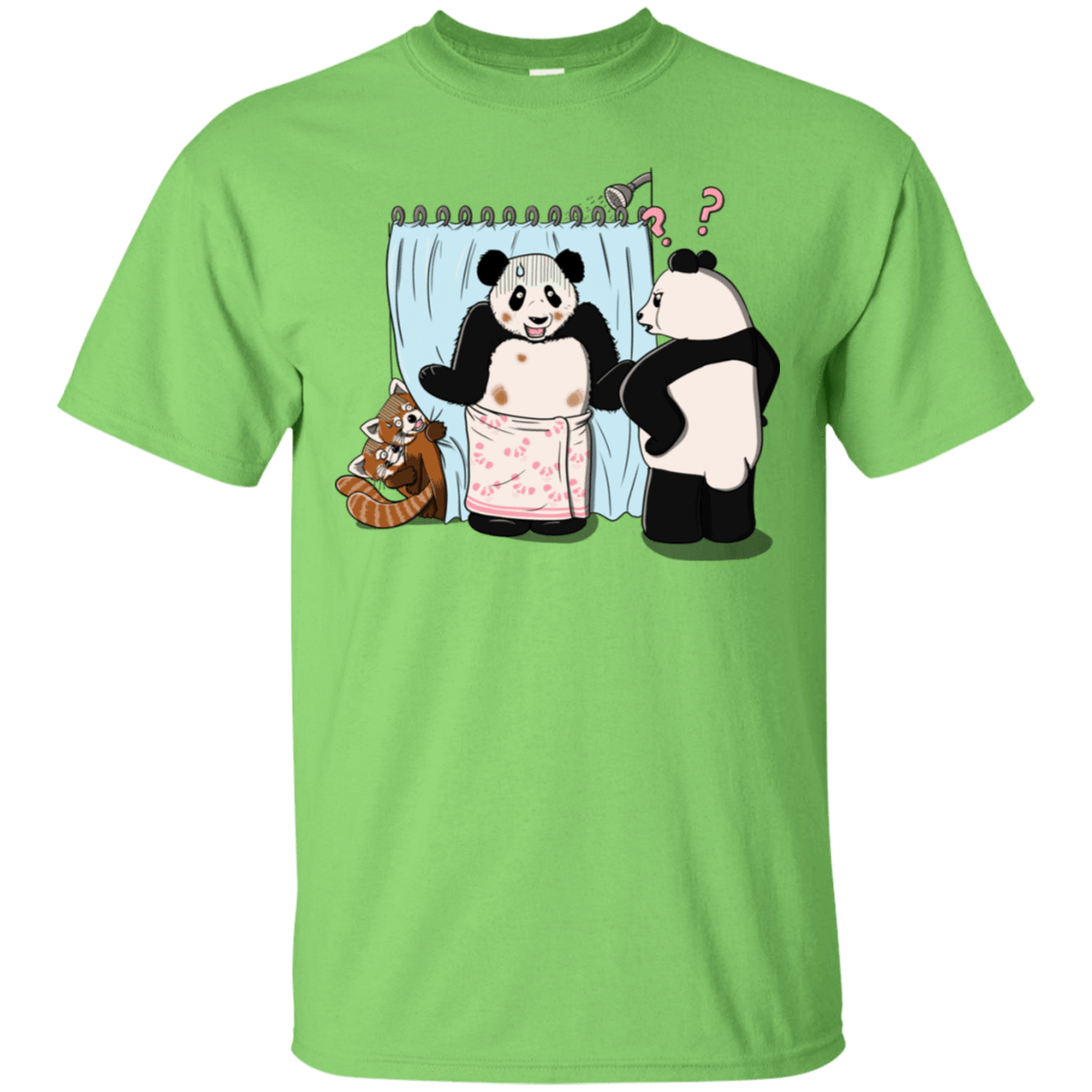 T-Shirts Lime / S Panda Infidelity T-Shirt