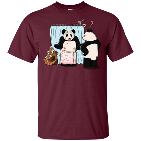 T-Shirts Maroon / S Panda Infidelity T-Shirt