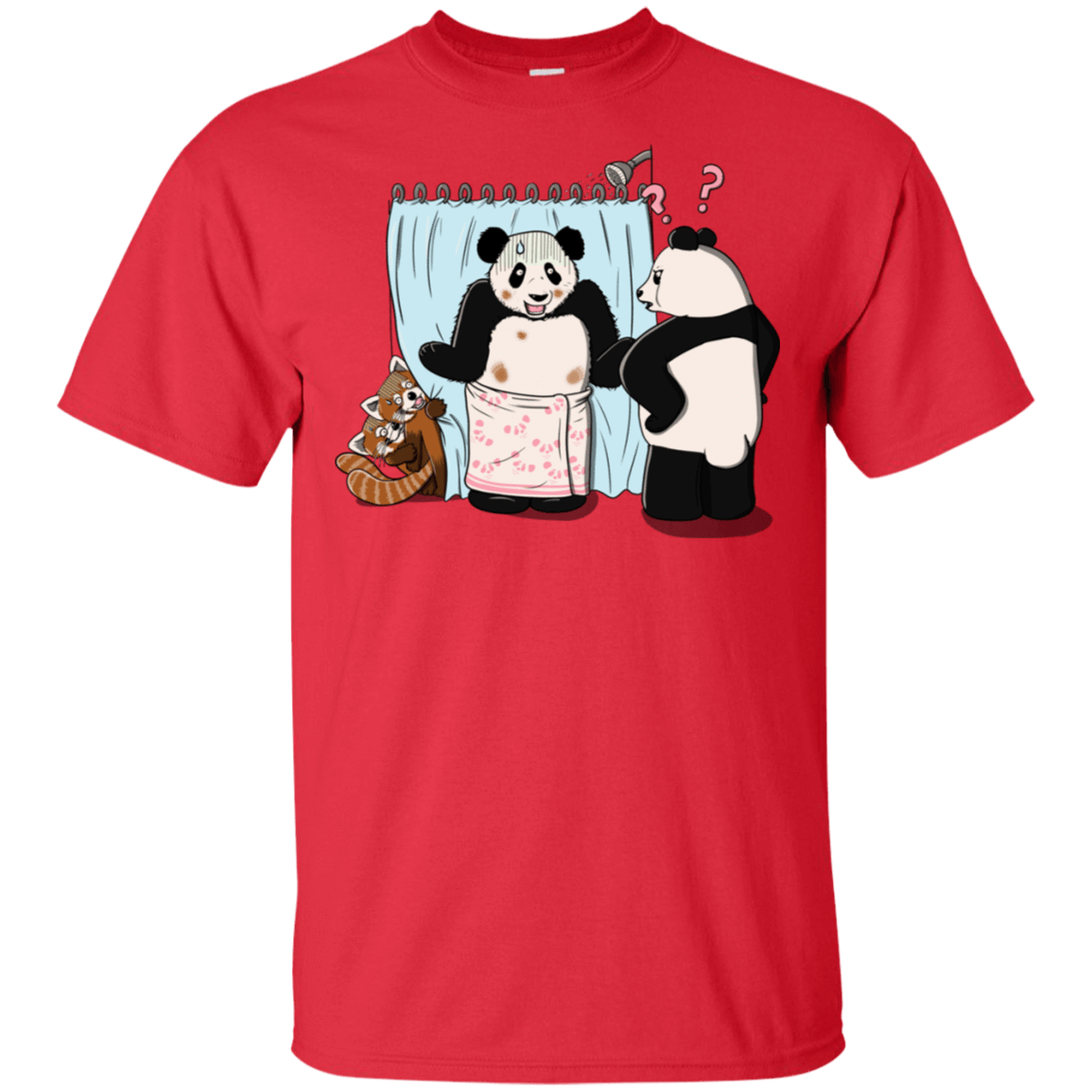 T-Shirts Red / S Panda Infidelity T-Shirt