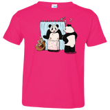 T-Shirts Hot Pink / 2T Panda Infidelity Toddler Premium T-Shirt