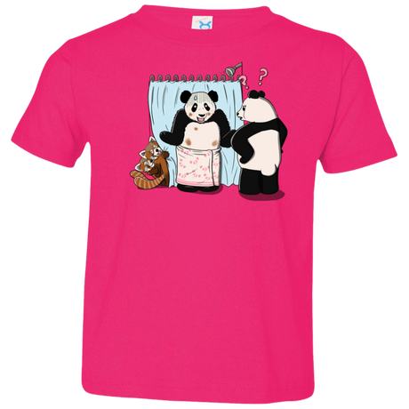 T-Shirts Hot Pink / 2T Panda Infidelity Toddler Premium T-Shirt