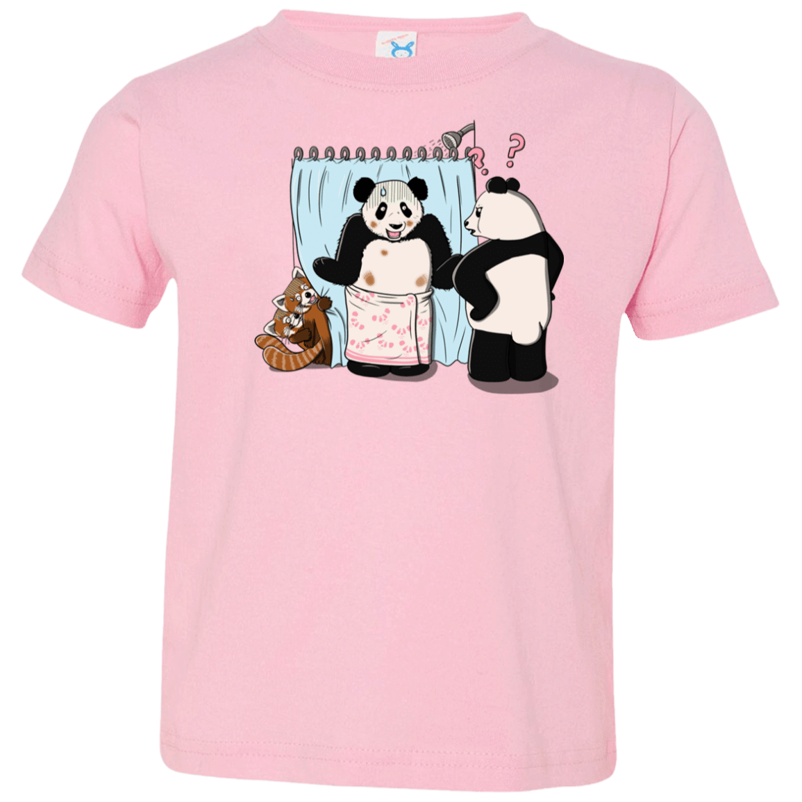 T-Shirts Pink / 2T Panda Infidelity Toddler Premium T-Shirt