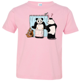 T-Shirts Pink / 2T Panda Infidelity Toddler Premium T-Shirt