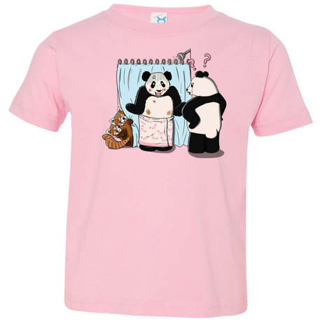 T-Shirts Pink / 2T Panda Infidelity Toddler Premium T-Shirt