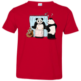 T-Shirts Red / 2T Panda Infidelity Toddler Premium T-Shirt