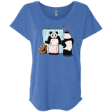 T-Shirts Vintage Royal / X-Small Panda Infidelity Triblend Dolman Sleeve