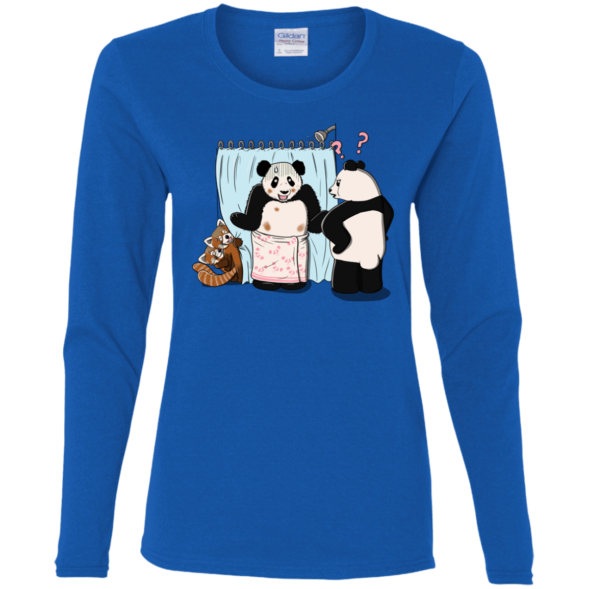 T-Shirts Royal / S Panda Infidelity Women's Long Sleeve T-Shirt