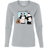 T-Shirts Sport Grey / S Panda Infidelity Women's Long Sleeve T-Shirt