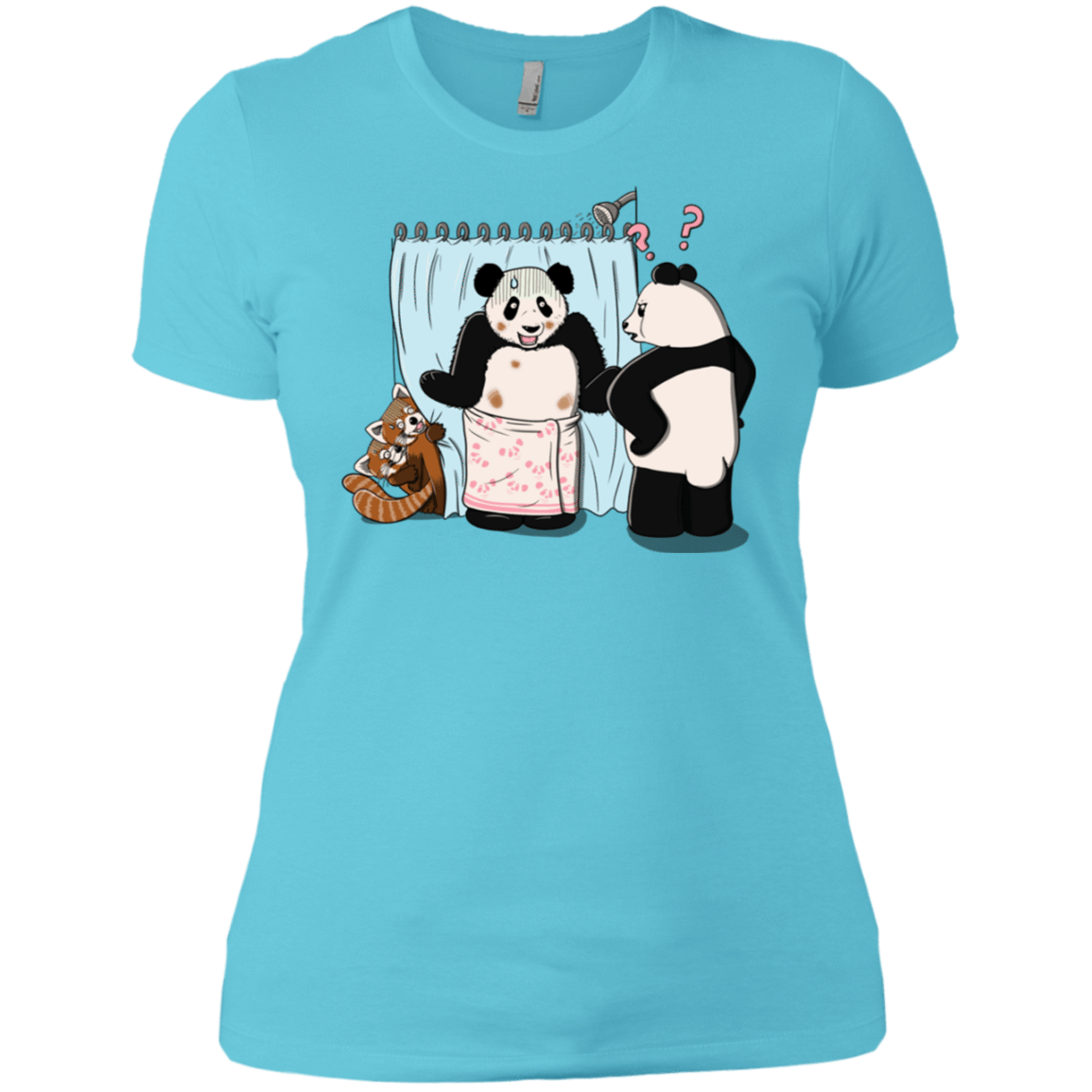 T-Shirts Cancun / X-Small Panda Infidelity Women's Premium T-Shirt