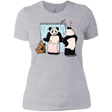 T-Shirts Heather Grey / X-Small Panda Infidelity Women's Premium T-Shirt
