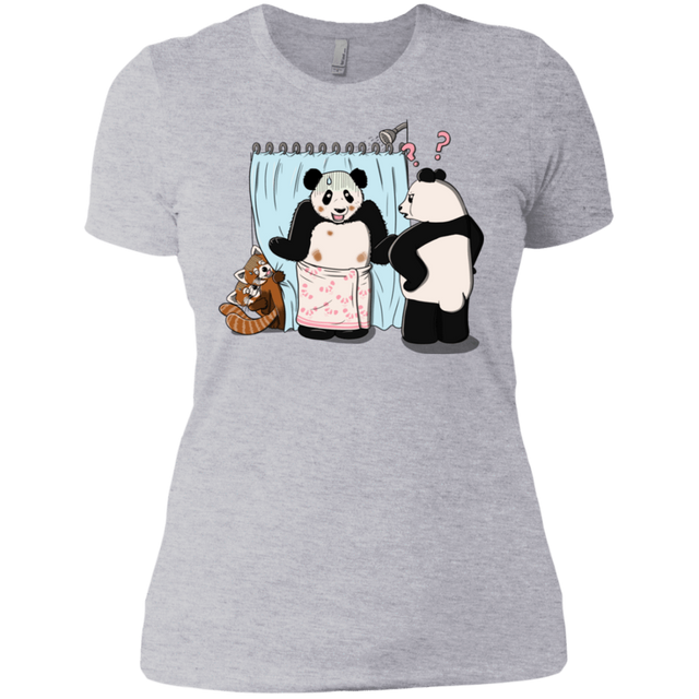 T-Shirts Heather Grey / X-Small Panda Infidelity Women's Premium T-Shirt