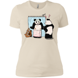 T-Shirts Ivory/ / X-Small Panda Infidelity Women's Premium T-Shirt