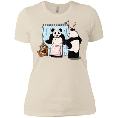 T-Shirts Ivory/ / X-Small Panda Infidelity Women's Premium T-Shirt