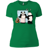 T-Shirts Kelly Green / X-Small Panda Infidelity Women's Premium T-Shirt