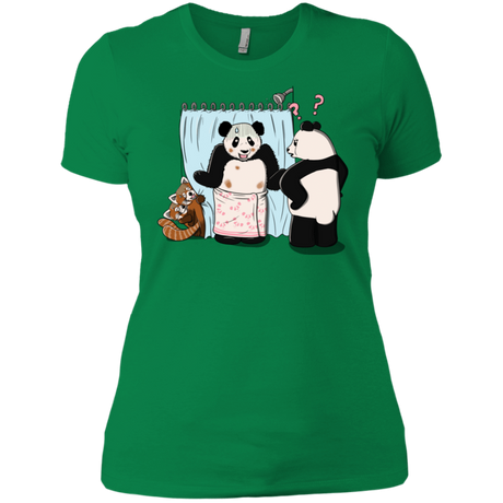 T-Shirts Kelly Green / X-Small Panda Infidelity Women's Premium T-Shirt