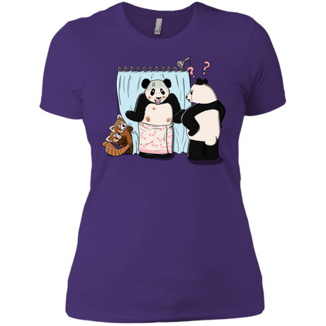 T-Shirts Purple Rush/ / X-Small Panda Infidelity Women's Premium T-Shirt