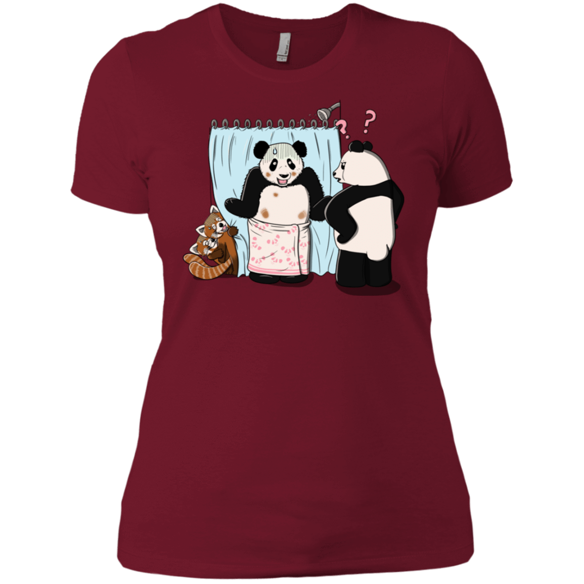 T-Shirts Scarlet / S Panda Infidelity Women's Premium T-Shirt