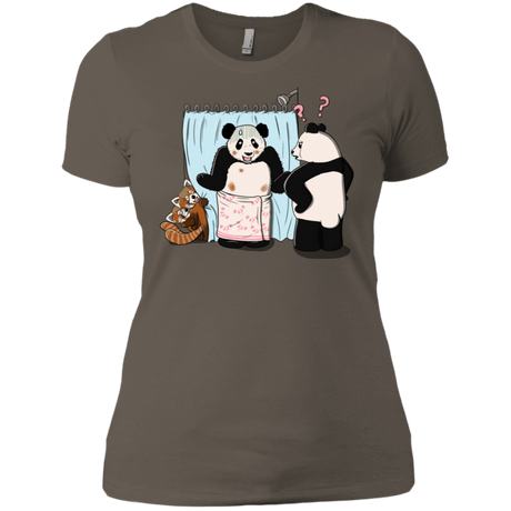 T-Shirts Warm Grey / X-Small Panda Infidelity Women's Premium T-Shirt