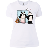 T-Shirts White / X-Small Panda Infidelity Women's Premium T-Shirt