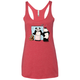 T-Shirts Vintage Red / X-Small Panda Infidelity Women's Triblend Racerback Tank