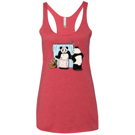 T-Shirts Vintage Red / X-Small Panda Infidelity Women's Triblend Racerback Tank